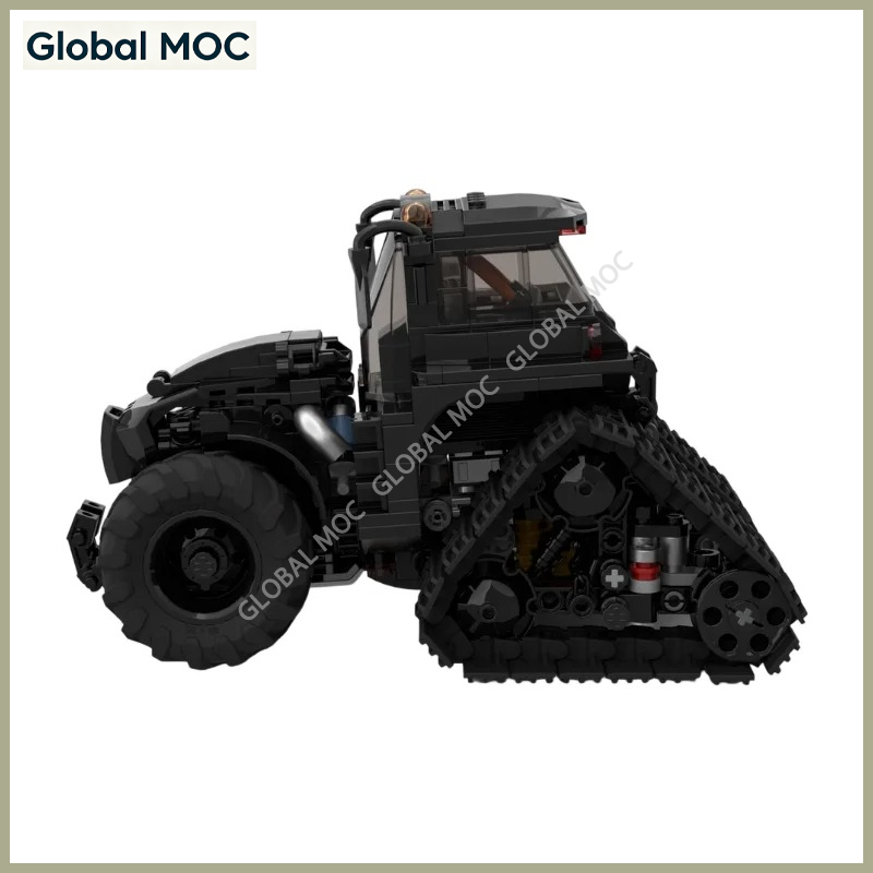 Agriculture Farming Education - Zestaw klocków MOC: Rolniczy traktor S416,