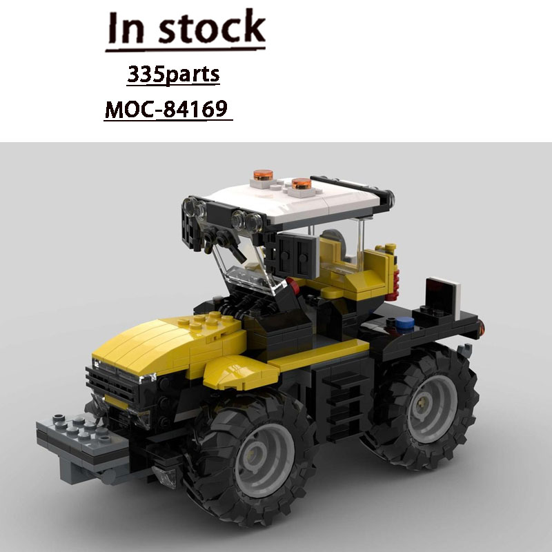 Agriculture Farming Education - MOC-84169 Klocki konstrukcyjne - Żółty traktor